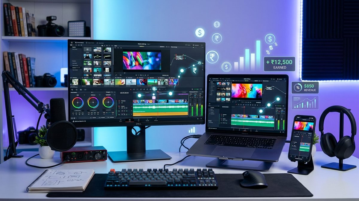 How to Make Money from Video Editing (2026): Complete Roadmap for Mobile & PC - TyagiHub How to Make Money from Video Editing (2026): Complete Roadmap for Mobile & PC - TyagiHub