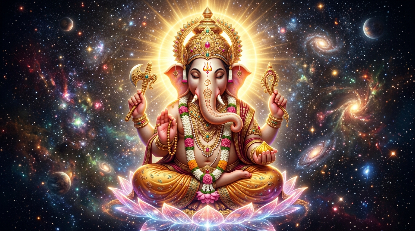 Divine Lord Ganesha Art